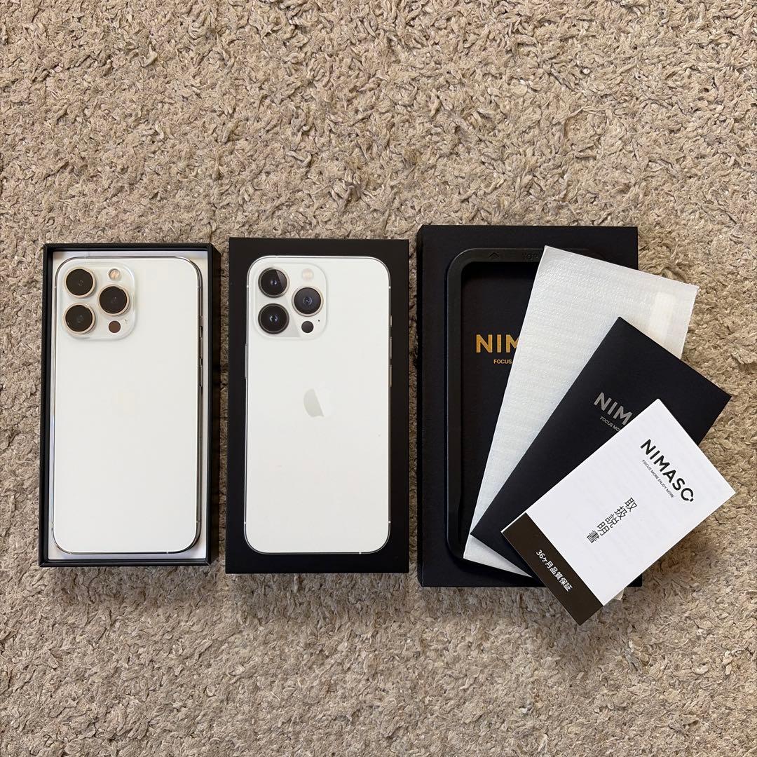 iPhone 13 Pro 256GB シルバー SIMフリー 美品！