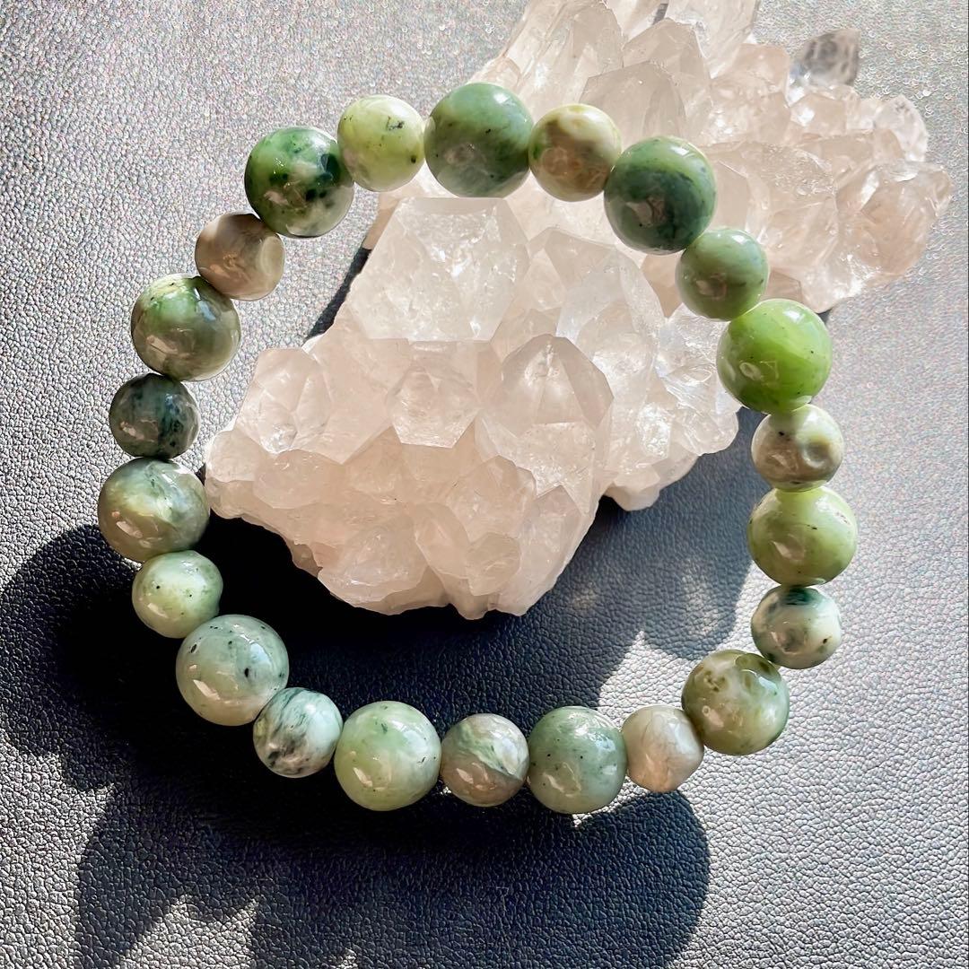 日高翡翠ブレスレット