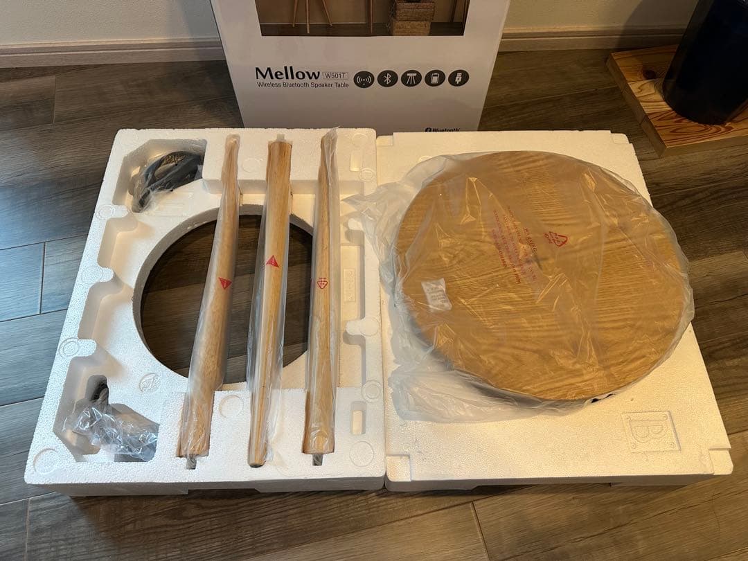 Welle 360°Bluetoothスピーカー Mellow W501T Qi