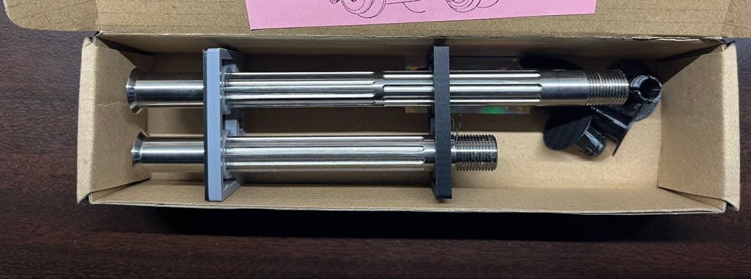 スペシャライズド用 チタンスルーアクスル