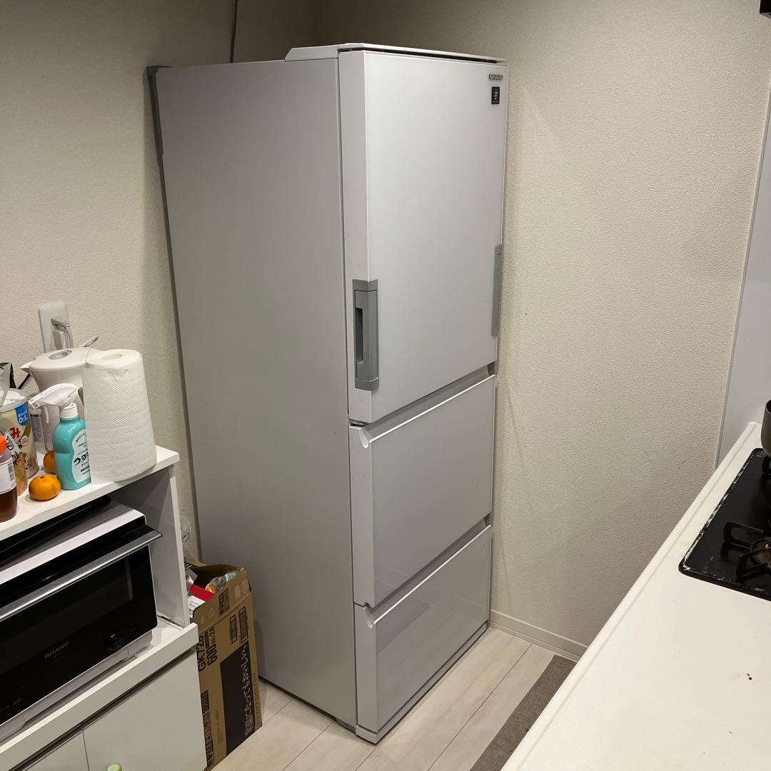 【やきなす】SJ-GW36E-W 冷凍冷蔵庫2019年製