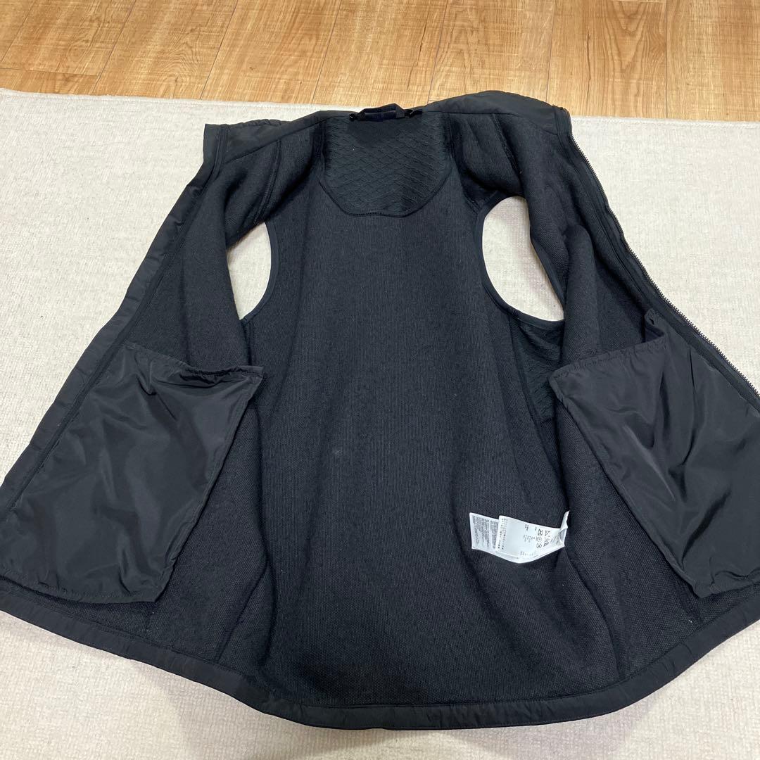   ブラックフリースベスト