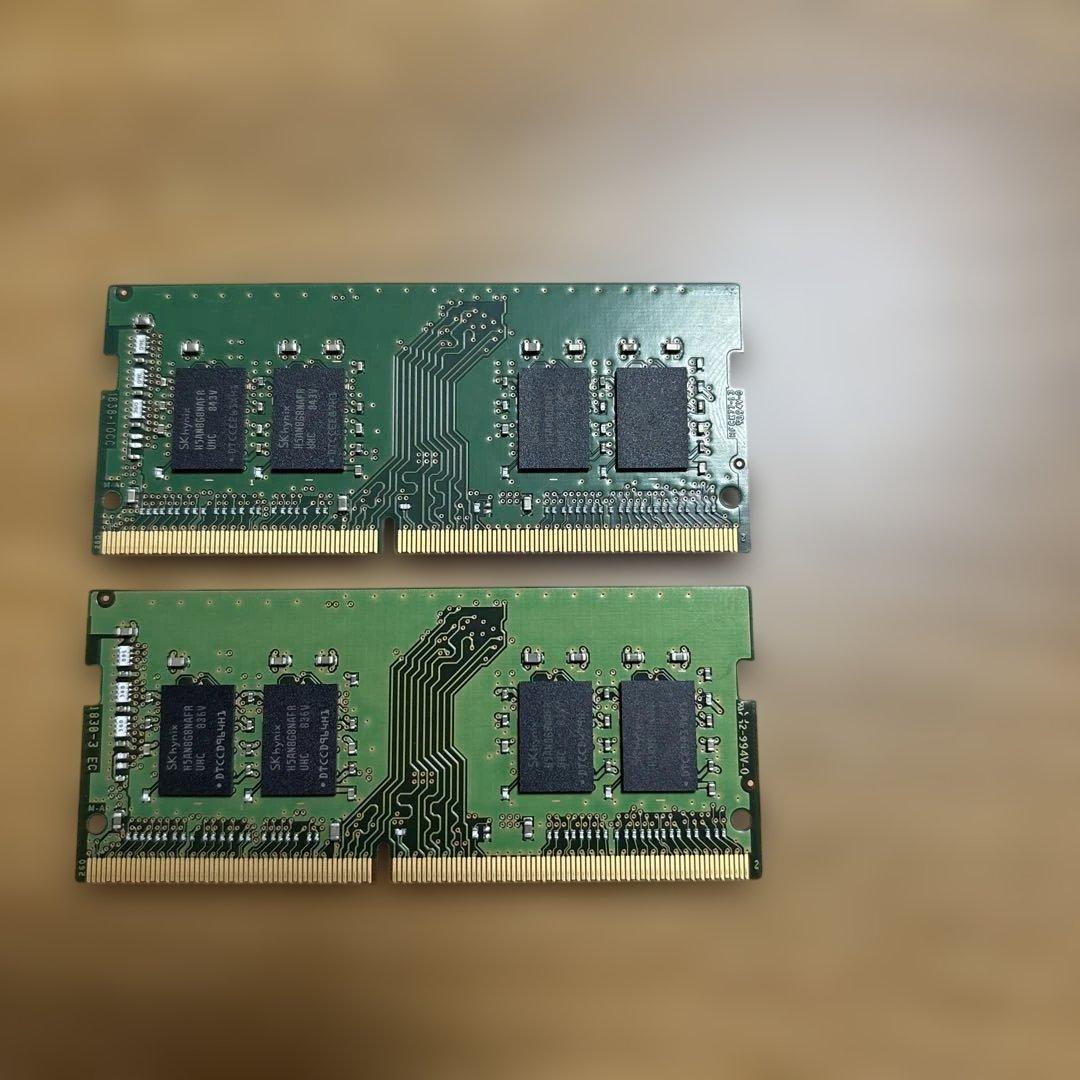 DDR4 16GBセット 8GB2枚 PC4-2400