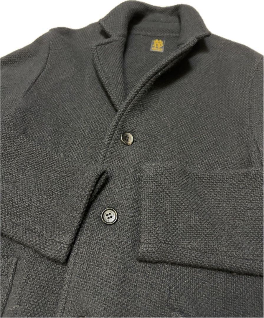 BATONER ウールジャケット サイズ3 ブラック　カジュアルドレス