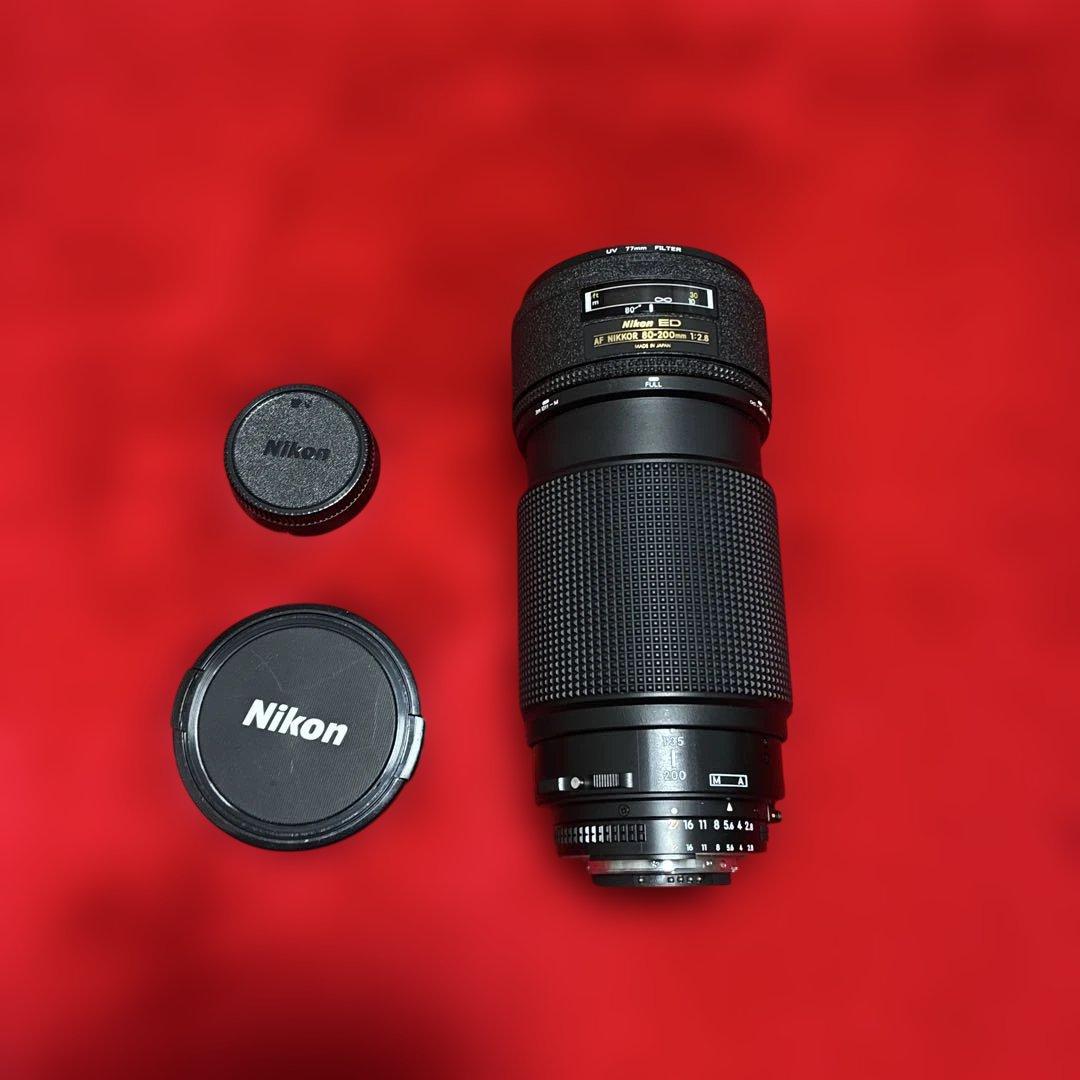 ❣️新品未使用級‼️ニコンAf80-200mm1/2.8ED FX対応レンズ