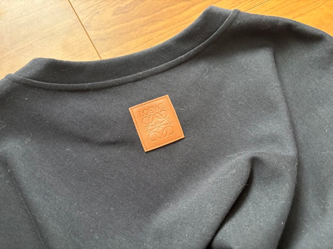 LOEWE ロエベ Cropped Draped T-Shirt M