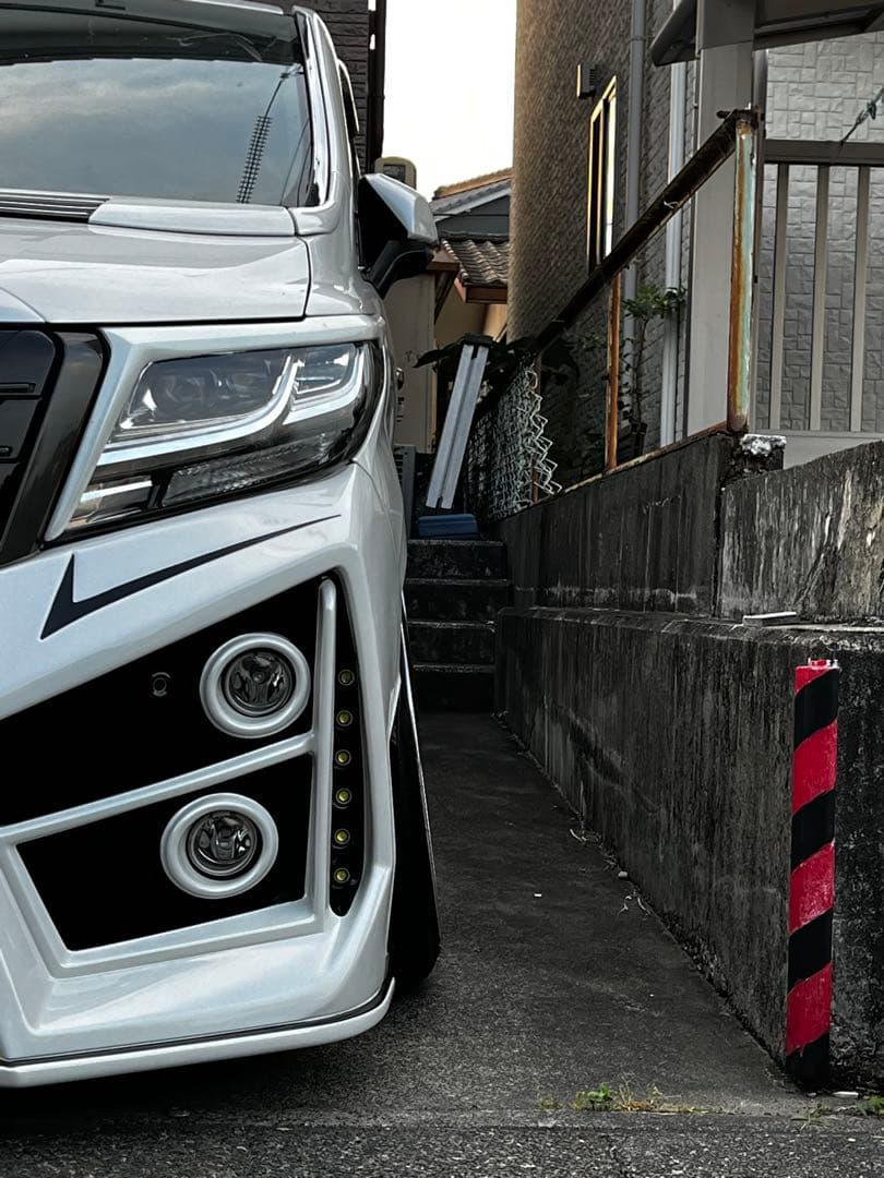 チェリオ 30アルファード前期 AMSアイラインガーニッシュ