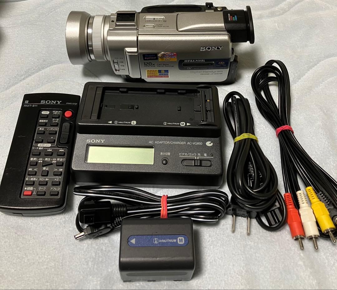 ソニー ビデオカメラDCR-TRV20ミニDVテープ仕様 画面劣化機ですが作動機
