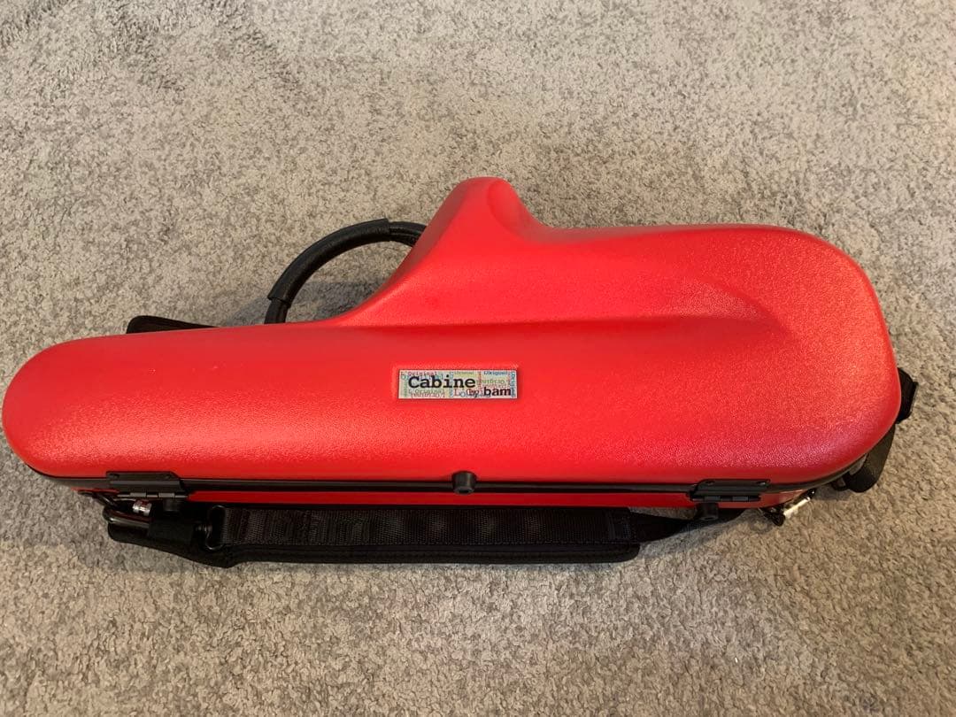 【美品】Bam Cabine サックスケース 赤