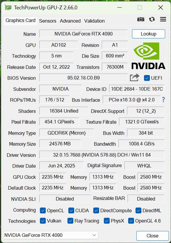 s*o様 【動作確認済】玄人志向 GALAKURO GAMING RTX 409
