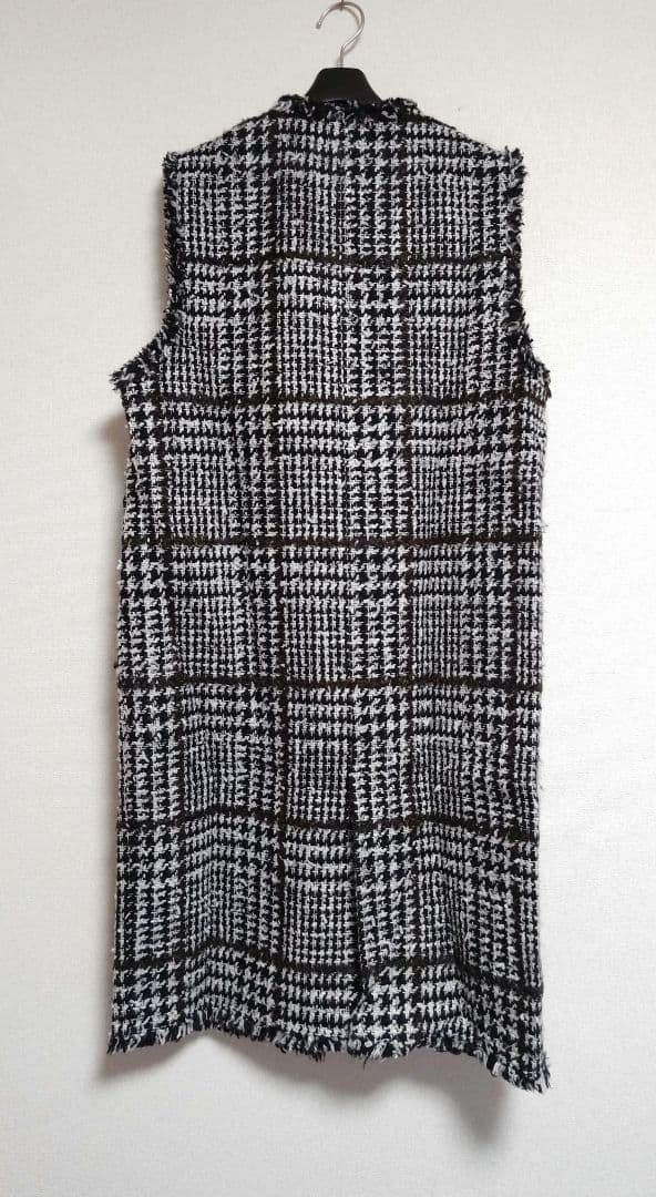 23AW ツイードノーカラージレ