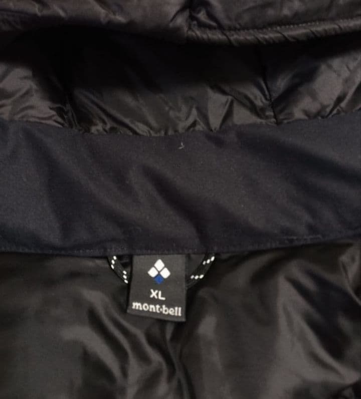 montbell　ライトアルパインダウンパーカ　メンズ　XL ブラック
