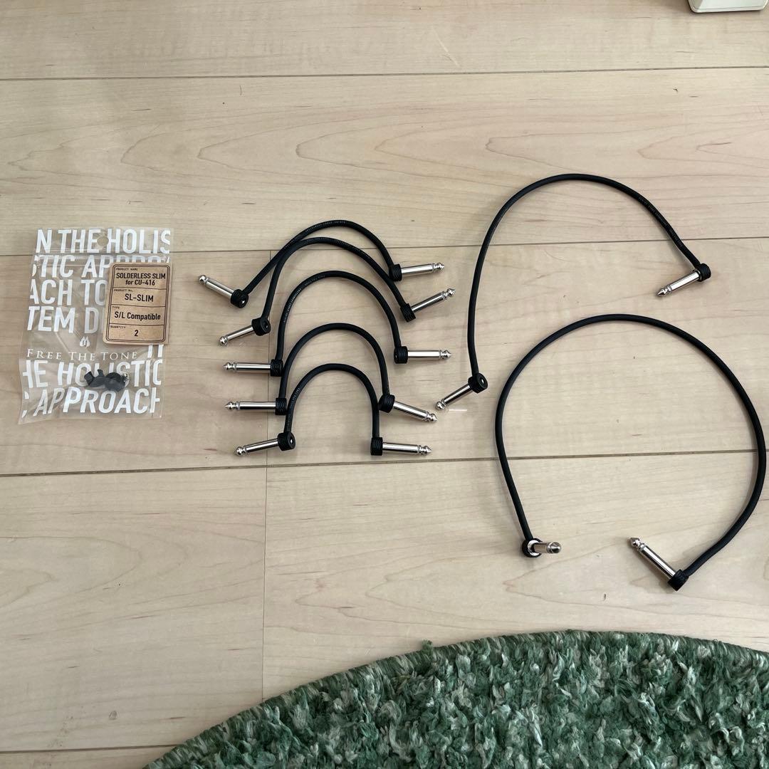 free the tone ソルダーレスケーブル＋おまけキャップ