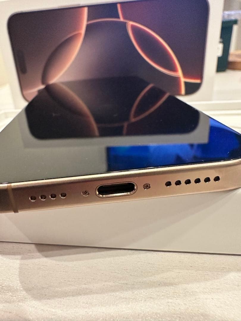 iPhone16promax 256GB デザートチタニウム