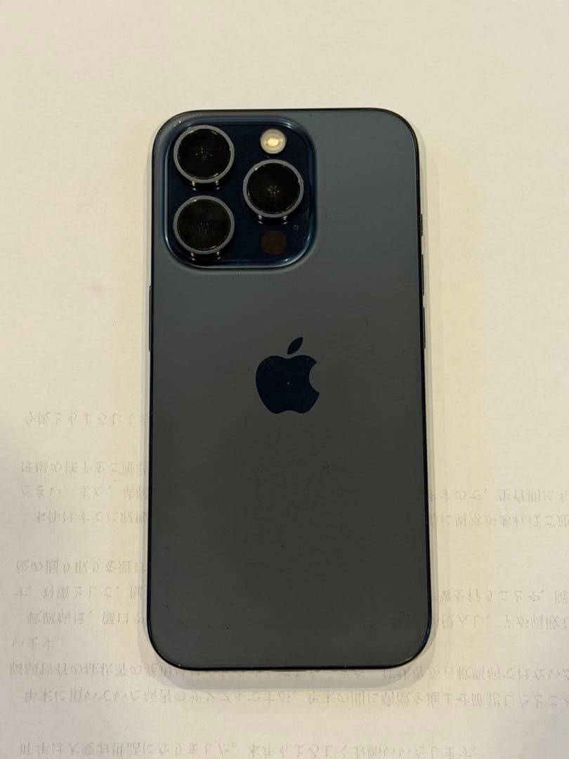 て*む様 iphone15 PRO 128GB ブルーチタニウム　SIMフリー