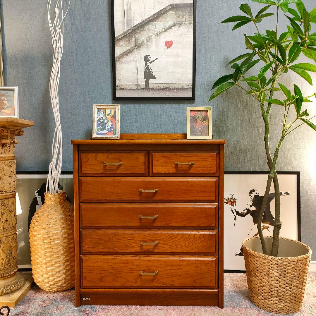 オールドカリモク 昭和レトロ ヴィンテージチェスト