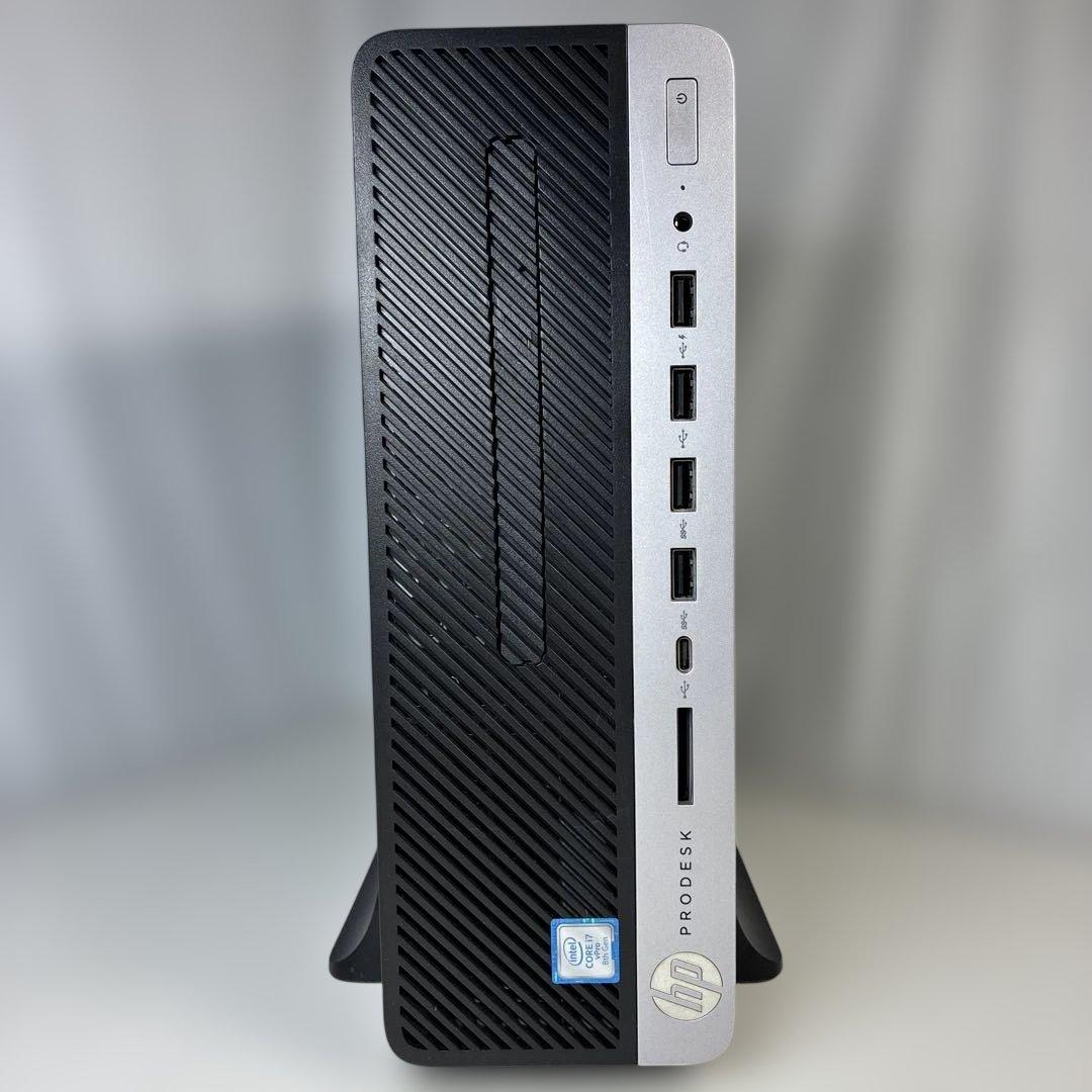 8世代Core i7！HP ProDesk600G4！BIOS確認済ジャンク品