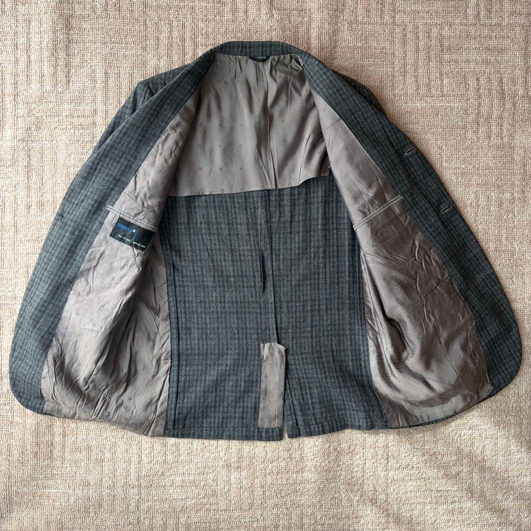 60s ヴィンテージ　テーラードジャケット　グレー