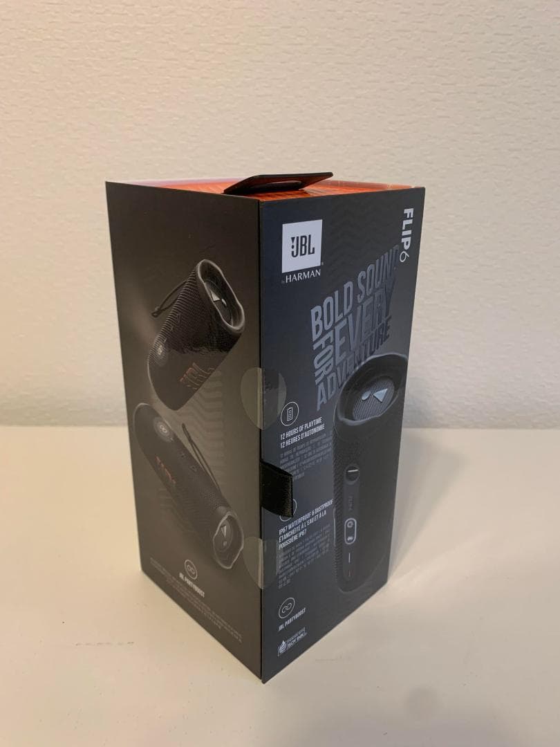 【新品未開封】JBL FLIP 6 ワイヤレススピーカー（黒）