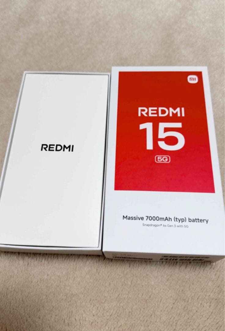 Xiaomi REDMI 15 5G 128GB 本体