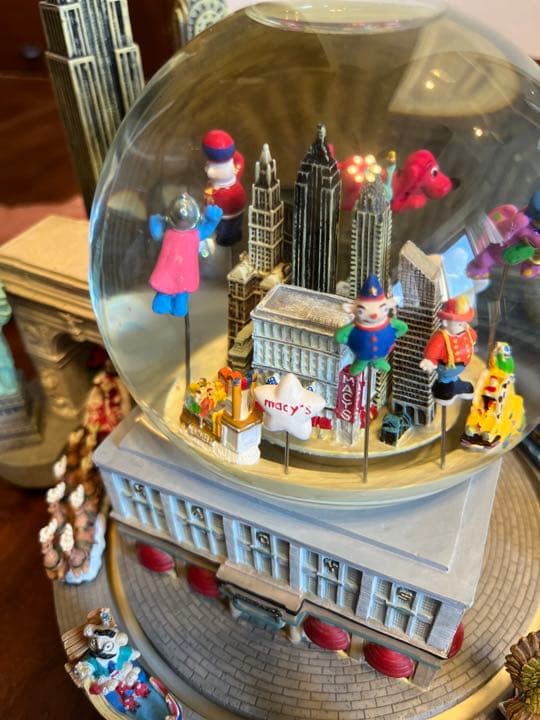 【美品】メイシーズ　ミュージカルウォーターグローブ