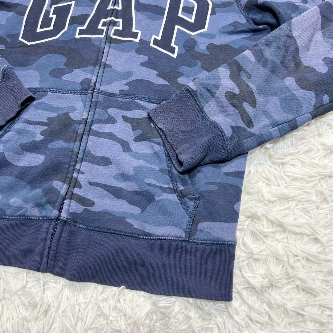 y2k GAP ギャップ ジップアップパーカー 迷彩 平成ギャル マクブリング
