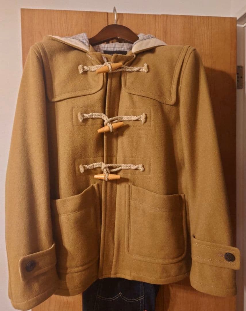 BURBERRY BLACK LABEL ダッフルコート ベージュ LL