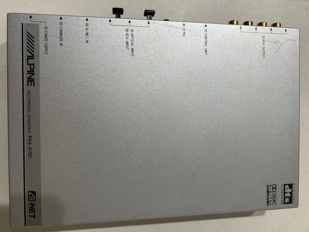 ALPINE（アルパイン） PXA-H701（動作未確認）