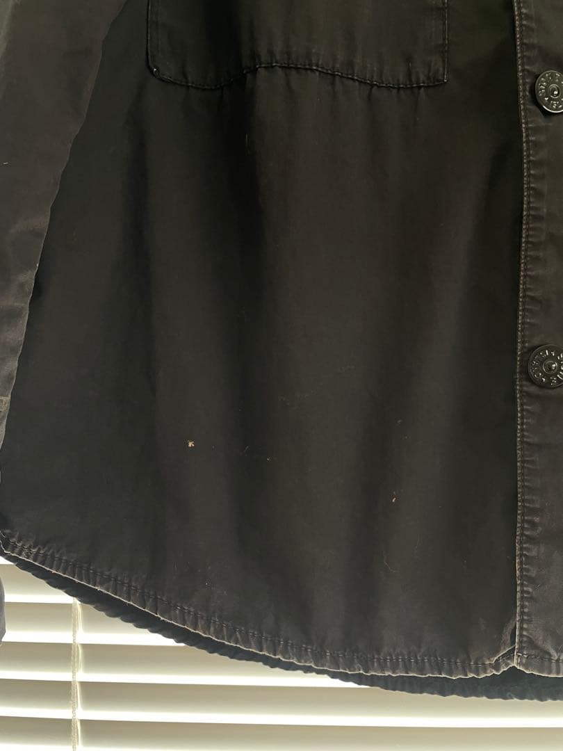 STONE  ダークグレー ミリタリージャケット L