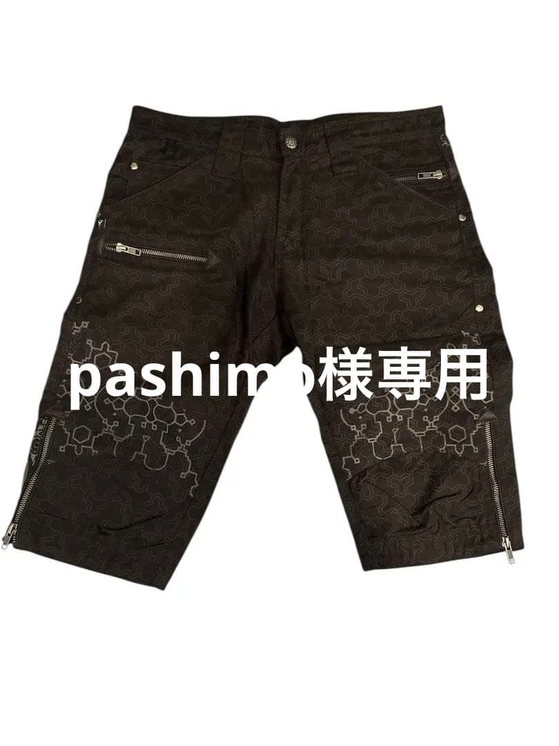 Yacxilan ブラック　ハーフパンツ S