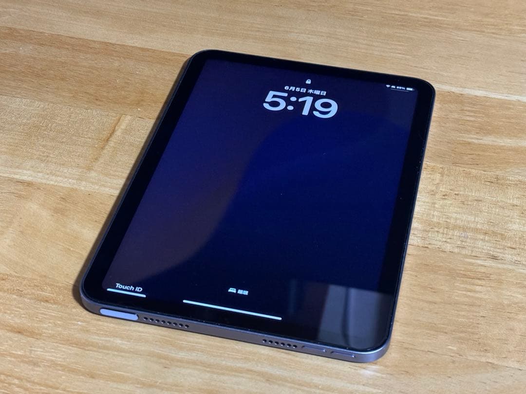 iPad mini 6 64GB パープル 超美品 バッテリー100%