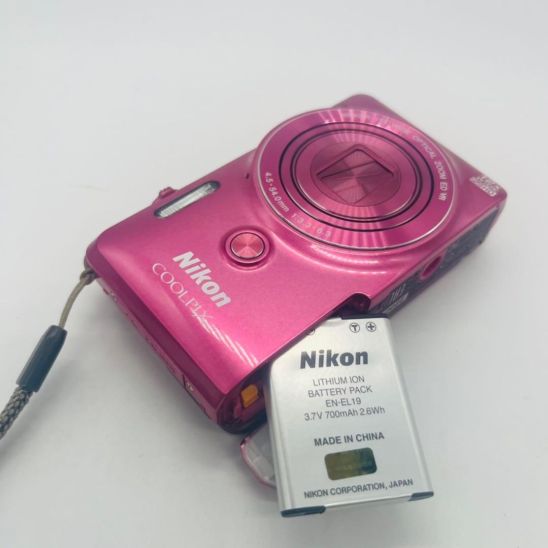【極上美品動作確認済み】Nikon COOLPIX S6900 デジタルカメラ