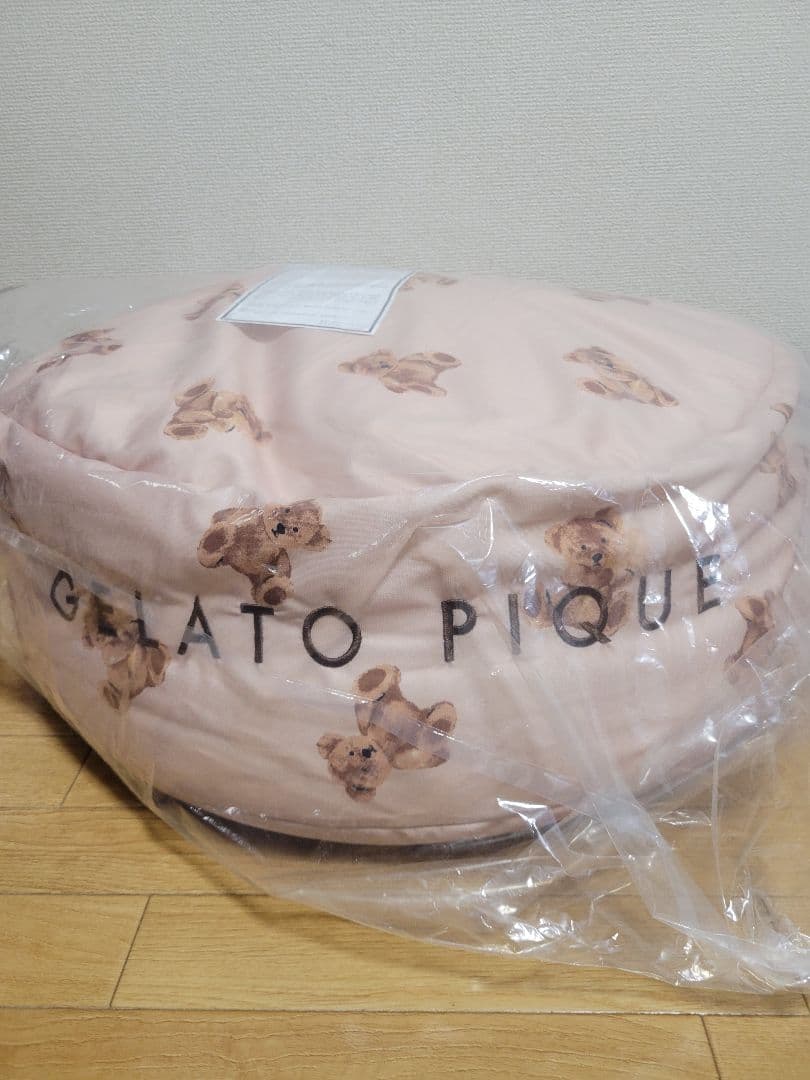 GELATO PIQUE クマ柄ビーズクッション