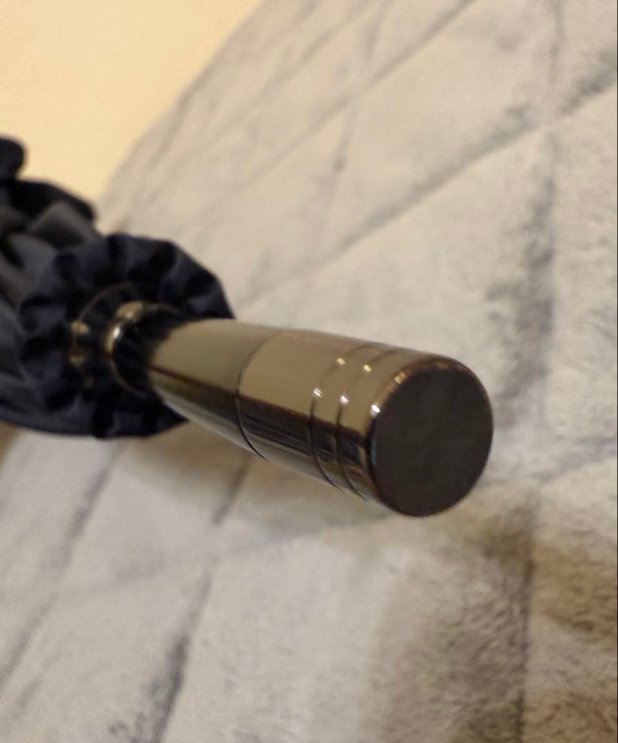 サンバリア100 フリル ネイビー 長傘