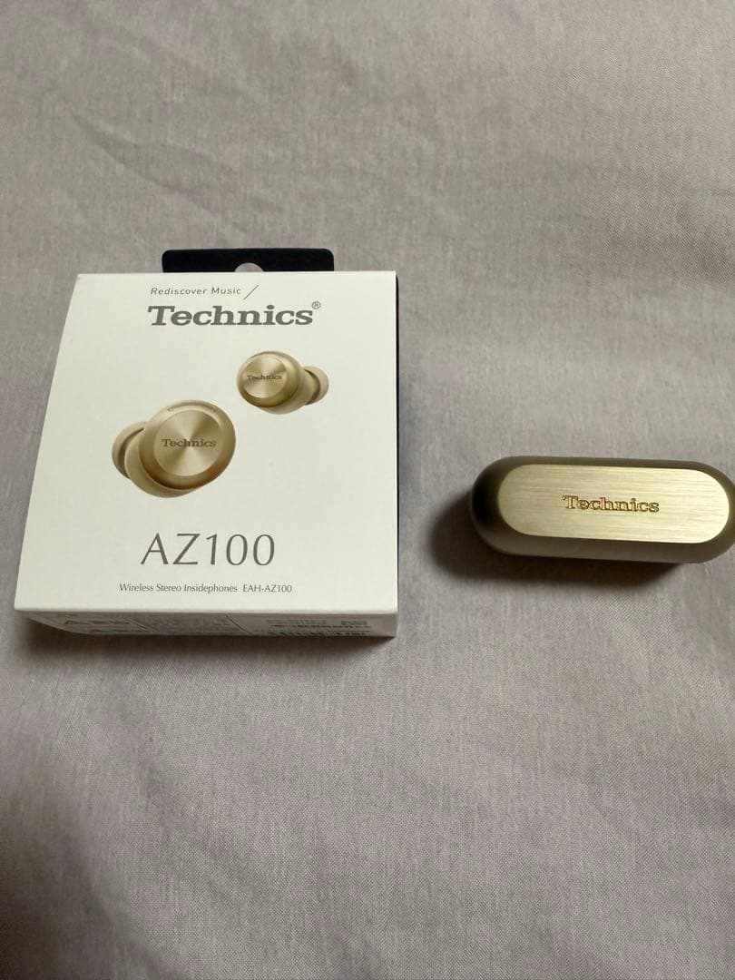 【美品】Technics EAH-AZ100 シャンパンゴールド