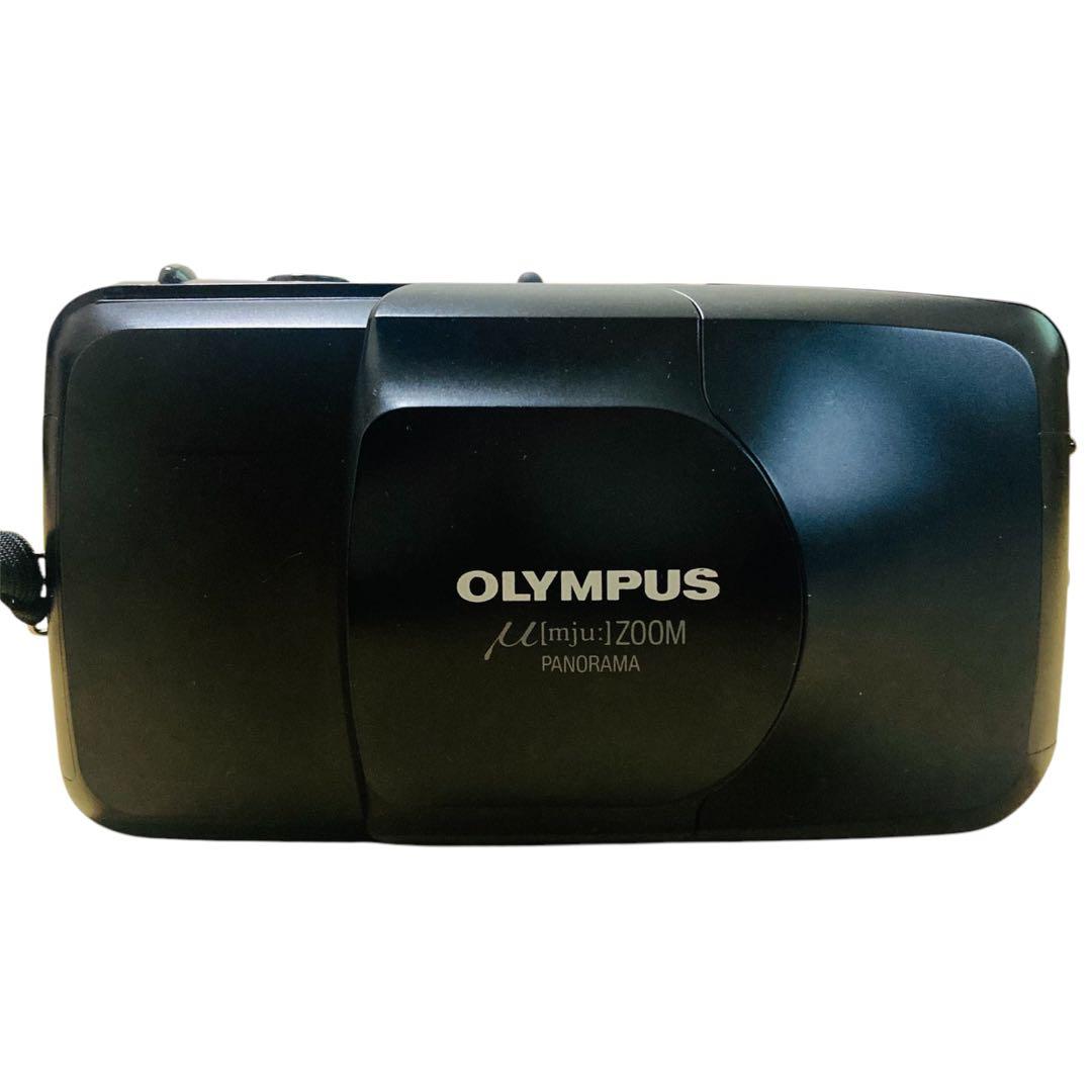 【美品】OLYMPUS μ zoom PANORAMA フィルムカメラ