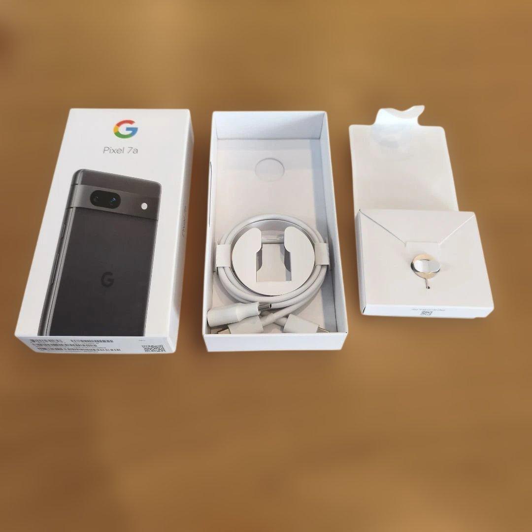 Google Pixel 7a 本体 箱・クリアケース付き