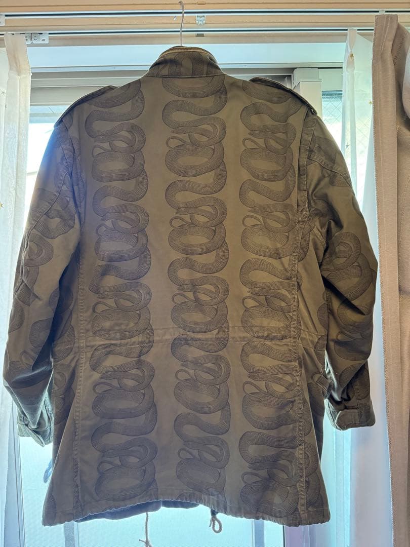 本日まで出品　ヒステリックグラマー SNAKE LOOP柄 M65