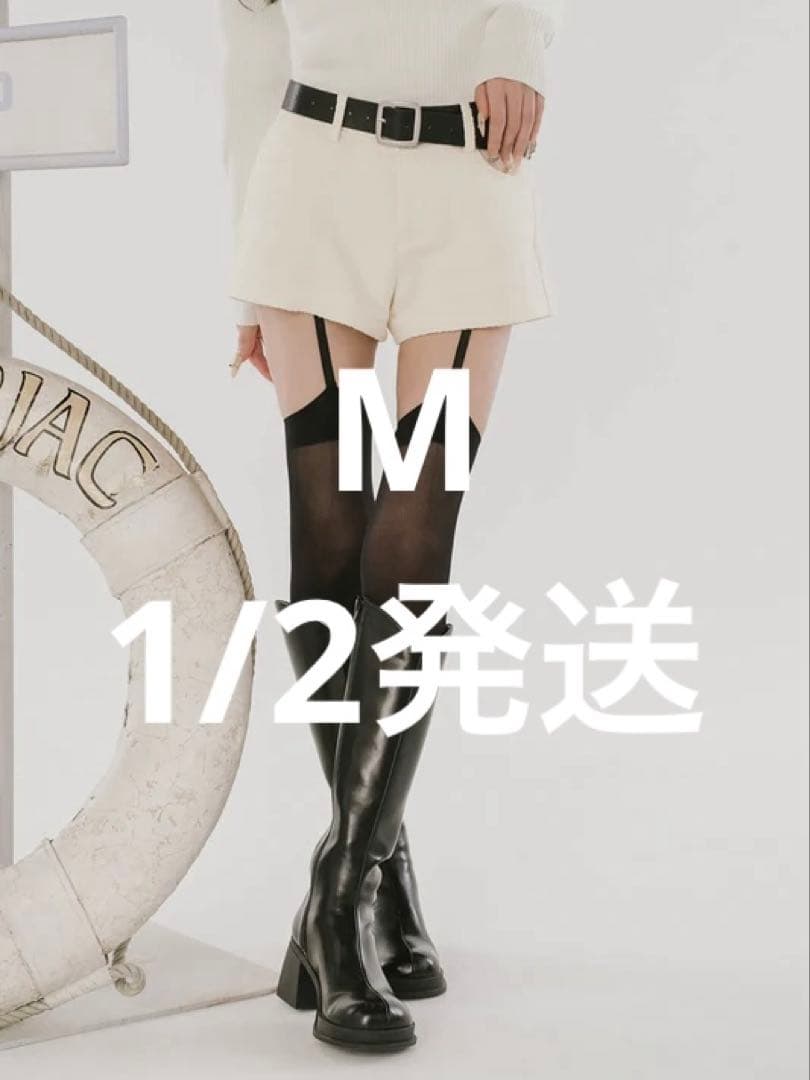 Darich ダーリッチ ボンディングツイードショートパンツ アイボリー M