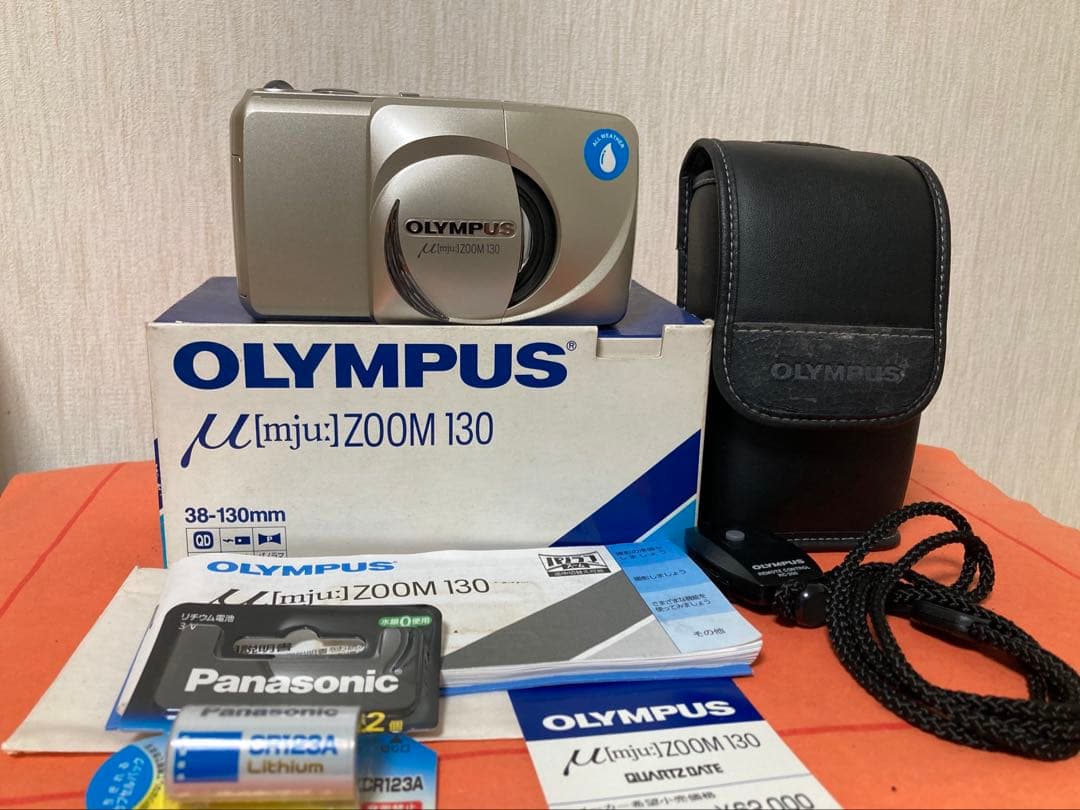 美品OLYMPUS μ[mju:] ZOOM 130 コンパクトカメラ