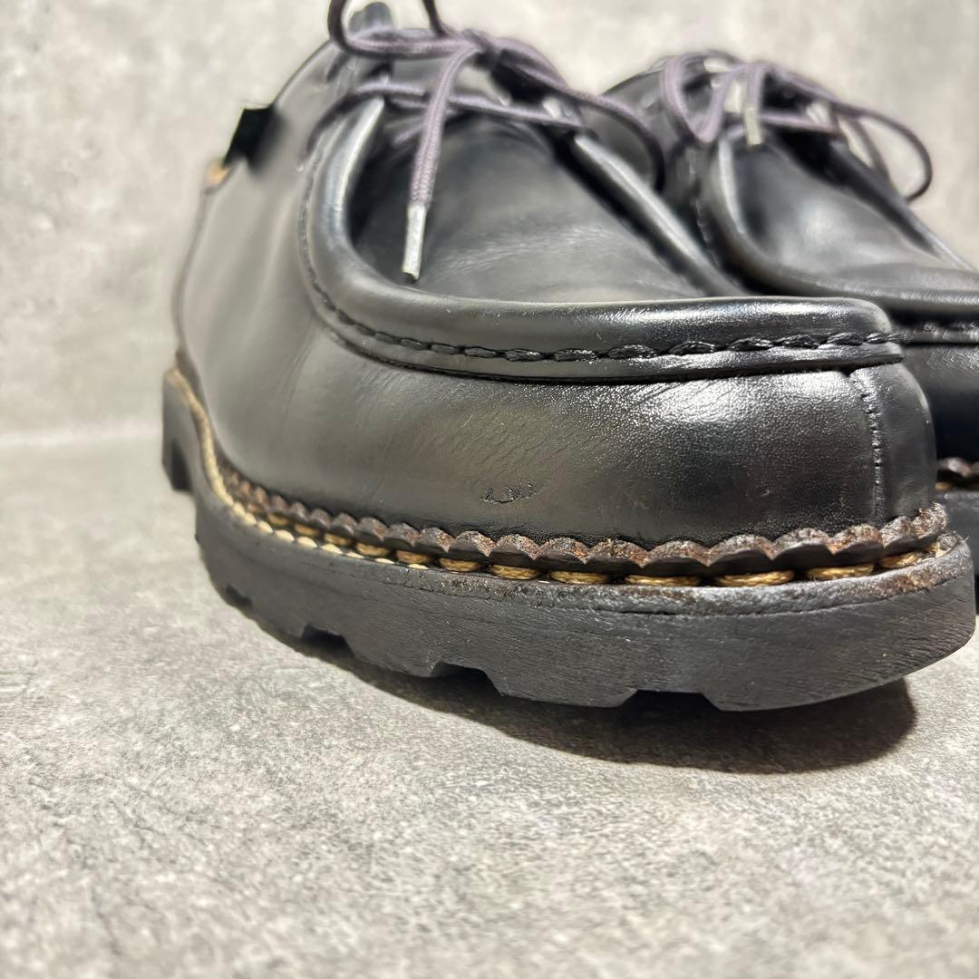 【名作】パラブーツ ミカエル チロリアンシューズ レザー レースアップ 25