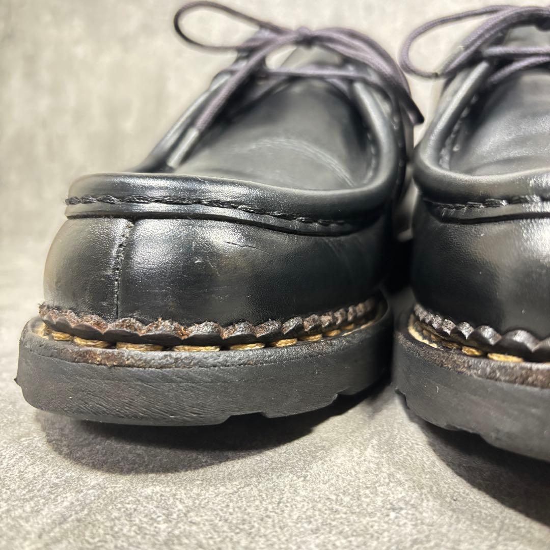 【名作】パラブーツ ミカエル チロリアンシューズ レザー レースアップ 25