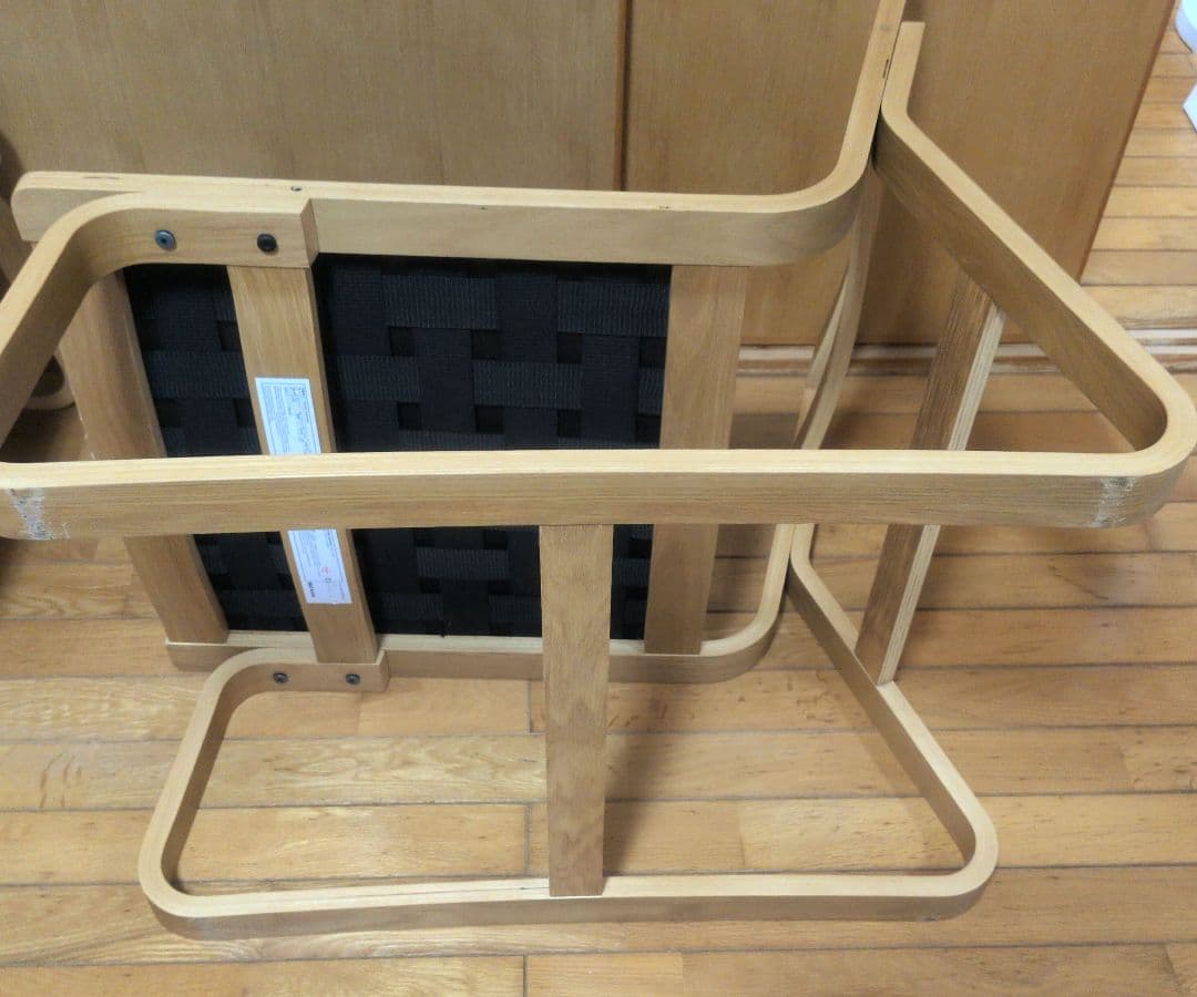 無印良品/リビングでもダイニングでもつかえるソファチェア/オーク材