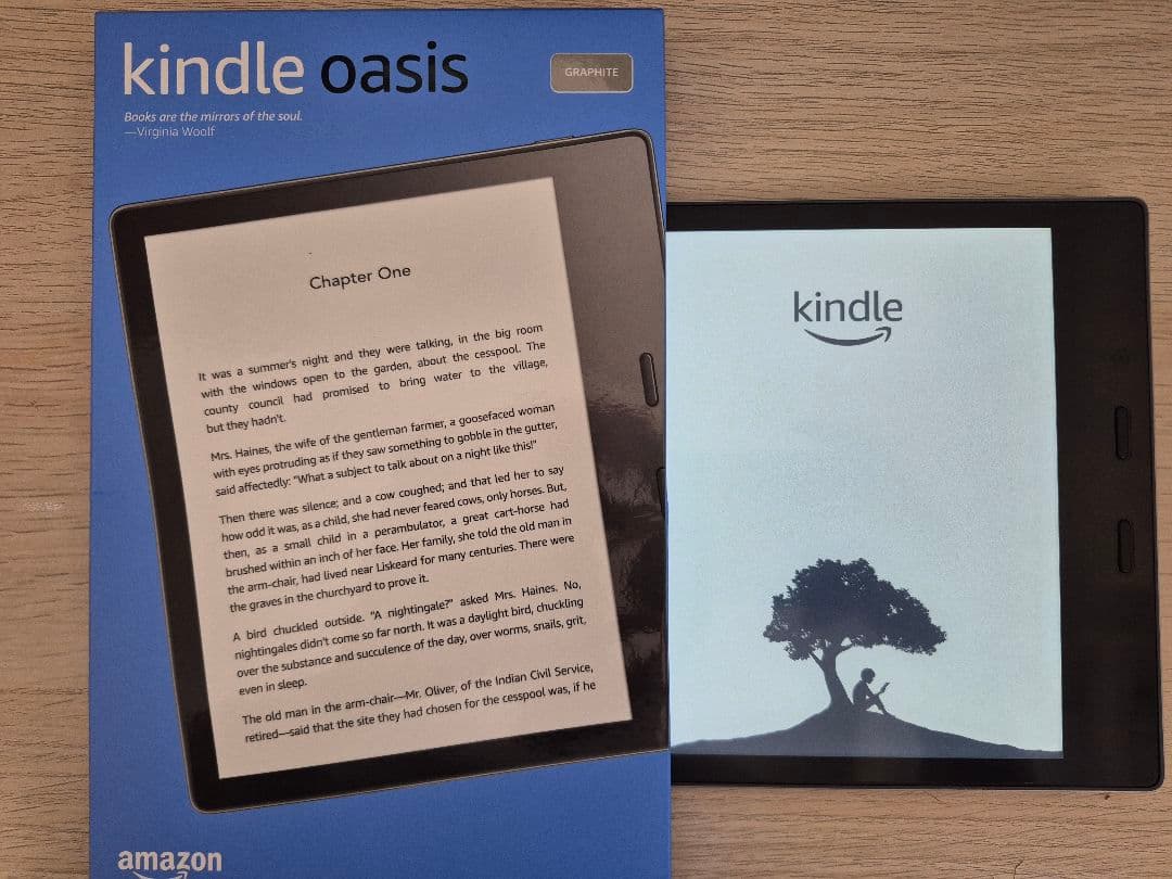 amazon kindle oasis wifi 32GB 広告