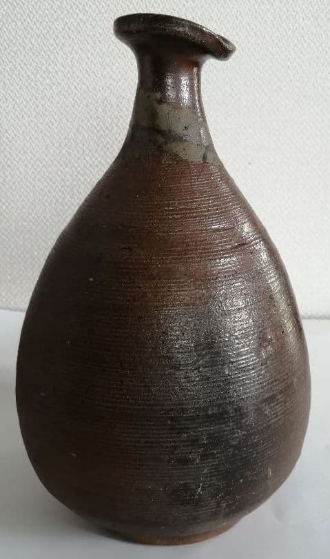 (専用)古唐津　川古徳利(首修理)