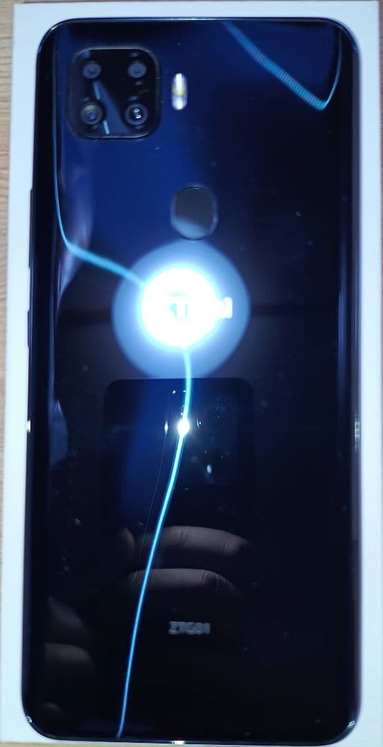 ZTG01 ZTE a1 ブラック RAM6GB ROM128GB