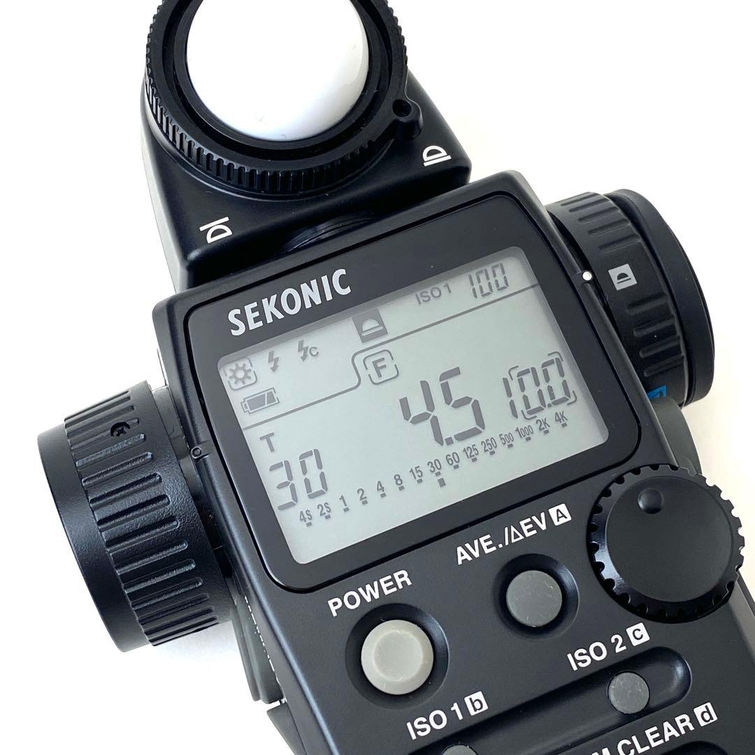 【美品】セコニックSEKONIC DUALMASTER L-558 露出計
