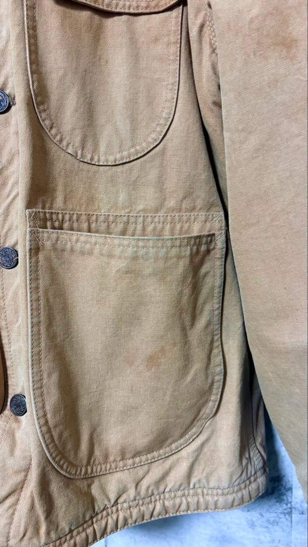 パタゴニアPatagonia白タグ70sダッグ地カバーオールMサイズ