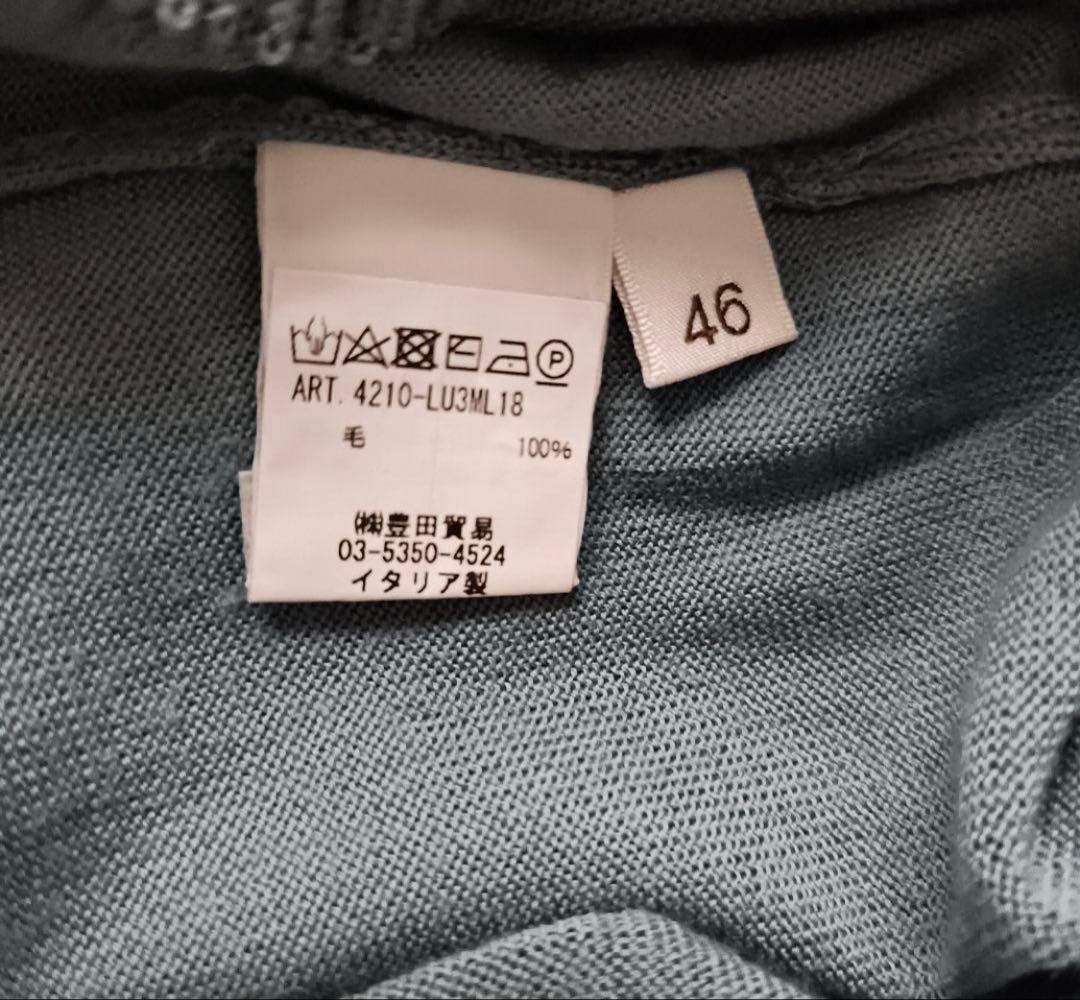 【 FILIPPO DE LAURENTIIS 】モックネック ニット 16G