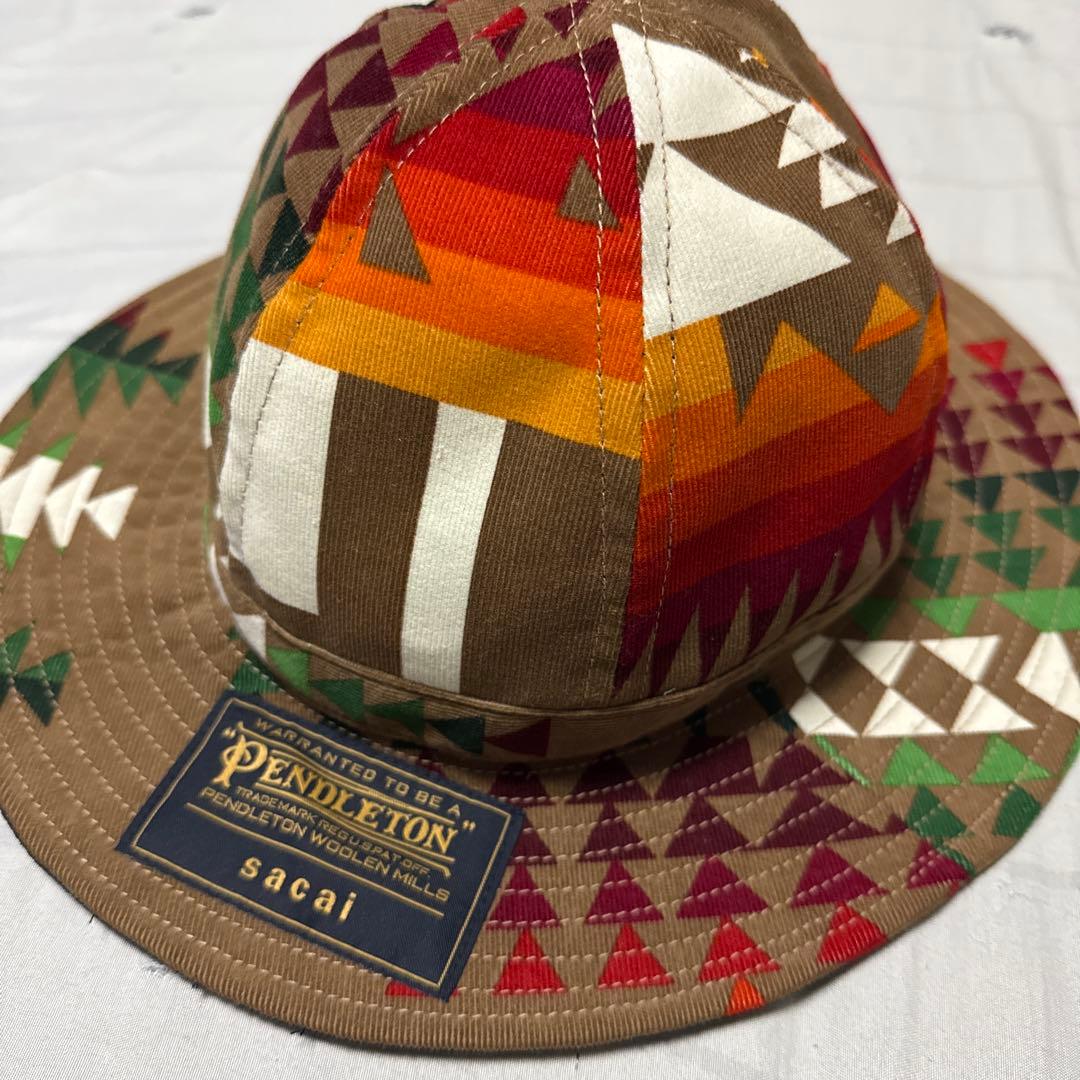 サカイ sacai × PENDLETON ネイティブ柄ハット